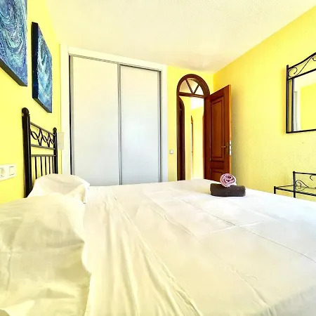 Lägenhet Nice Apartment,Wifi Free En Area Common,Terrace,View,Beach, Tenerife South *
