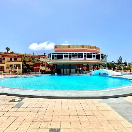 Nice Apartment,Wifi Free En Area Common,Terrace,View,Beach, Tenerife South Lägenhet
