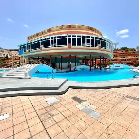 Nice Apartment,Wifi Free En Area Common,Terrace,View,Beach, Tenerife South Lägenhet