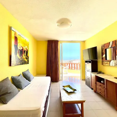 Lägenhet Nice Apartment,Wifi Free En Area Common,Terrace,View,Beach, Tenerife South Costa Adeje (Tenerife)