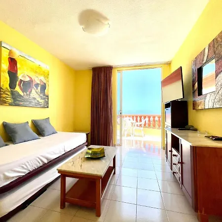 Nice Apartment,Wifi Free En Area Common,Terrace,View,Beach, Tenerife South Lägenhet Costa Adeje (Tenerife)